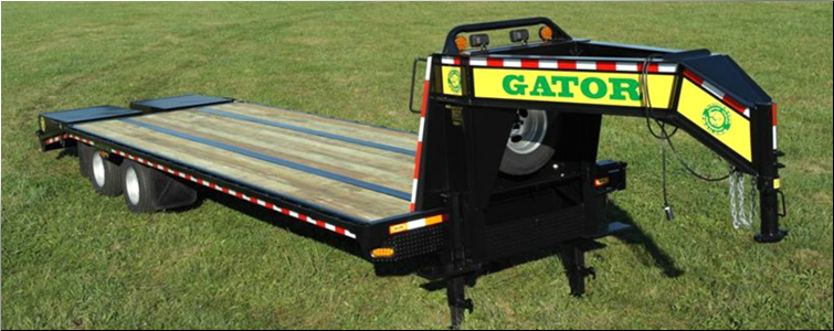 GOOSENECK TRAILER 30ft tandem dual - all heavy-duty equipment trailers special priced  Miami County, Ohio